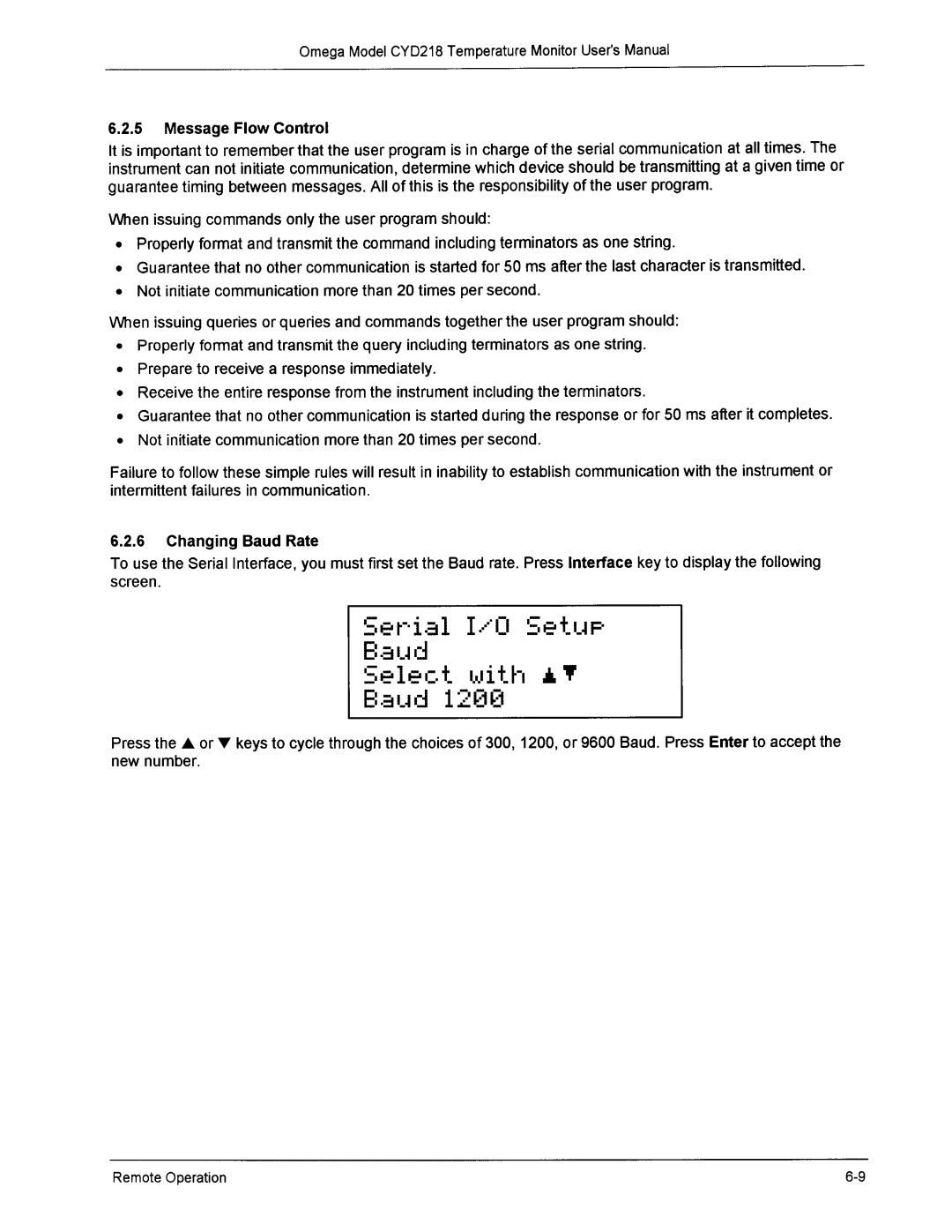 Omega Engineering CYD218 manual 