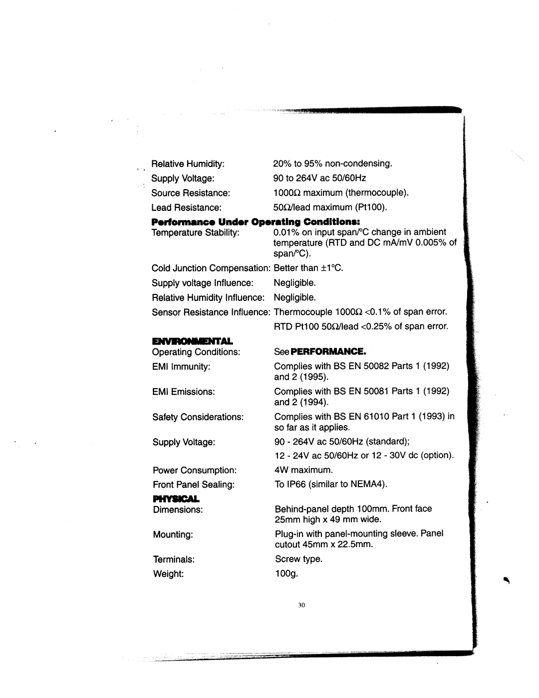 Omega Engineering DP1632 manual 