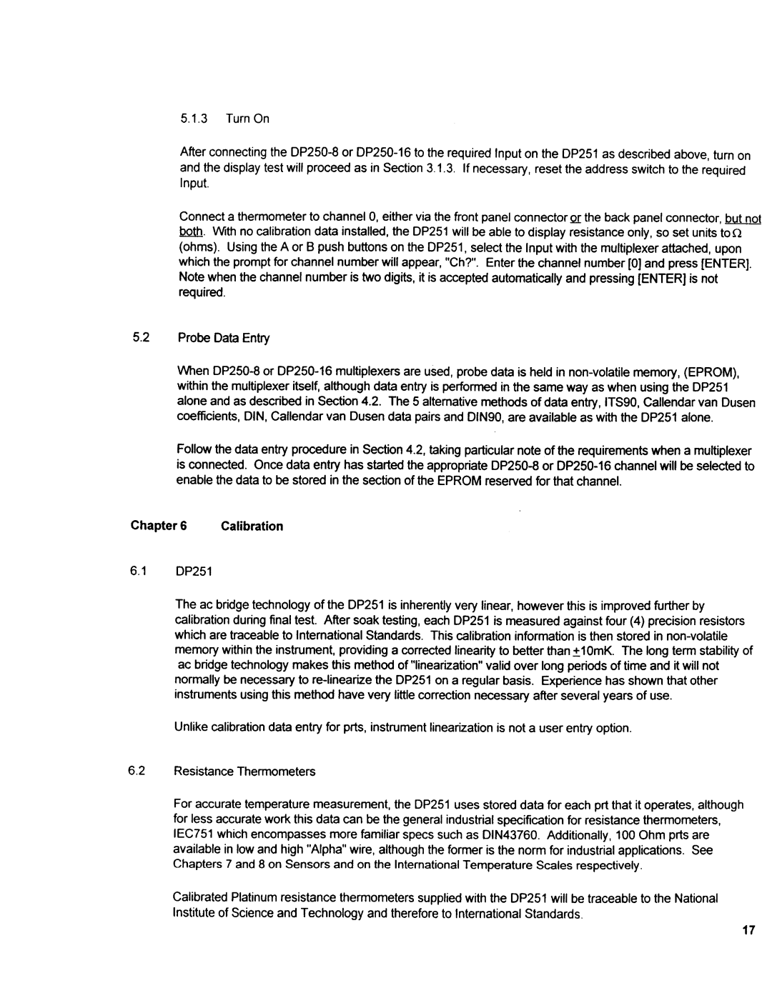 Omega Engineering DP251 manual 