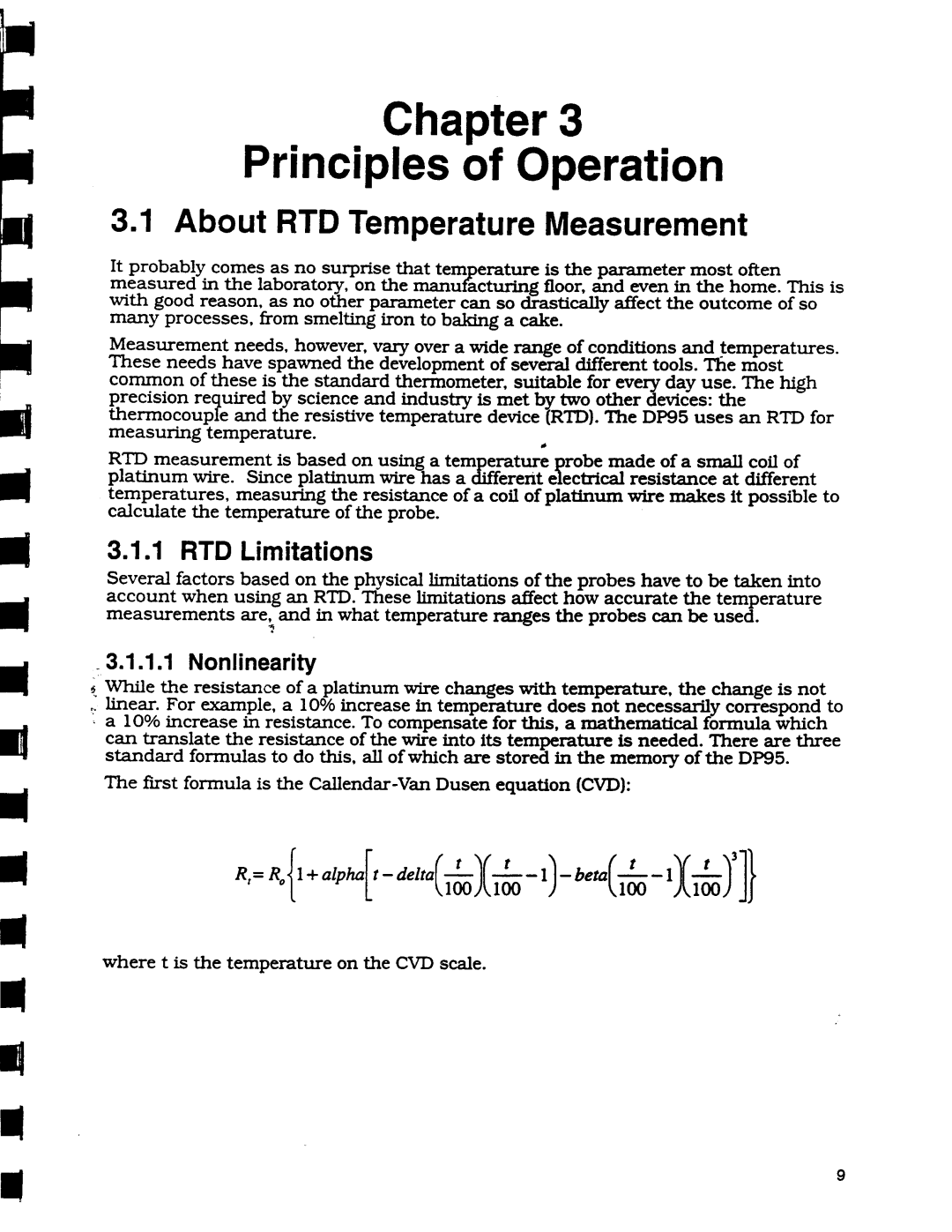 Omega Engineering DP95 manual 