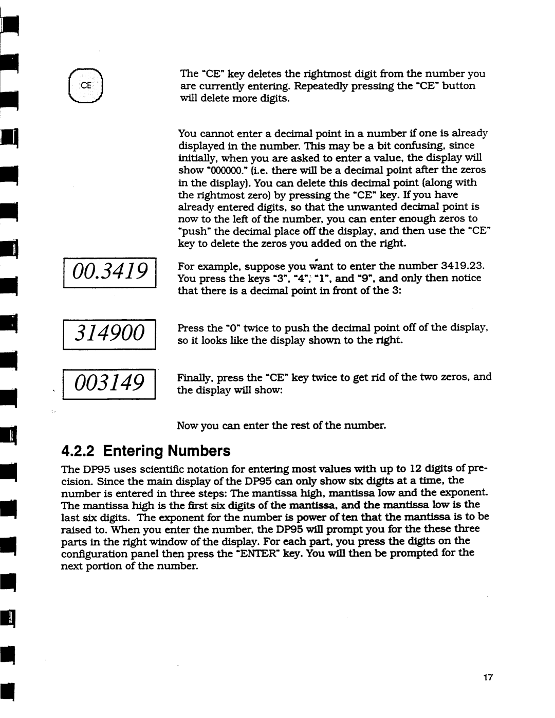 Omega Engineering DP95 manual 