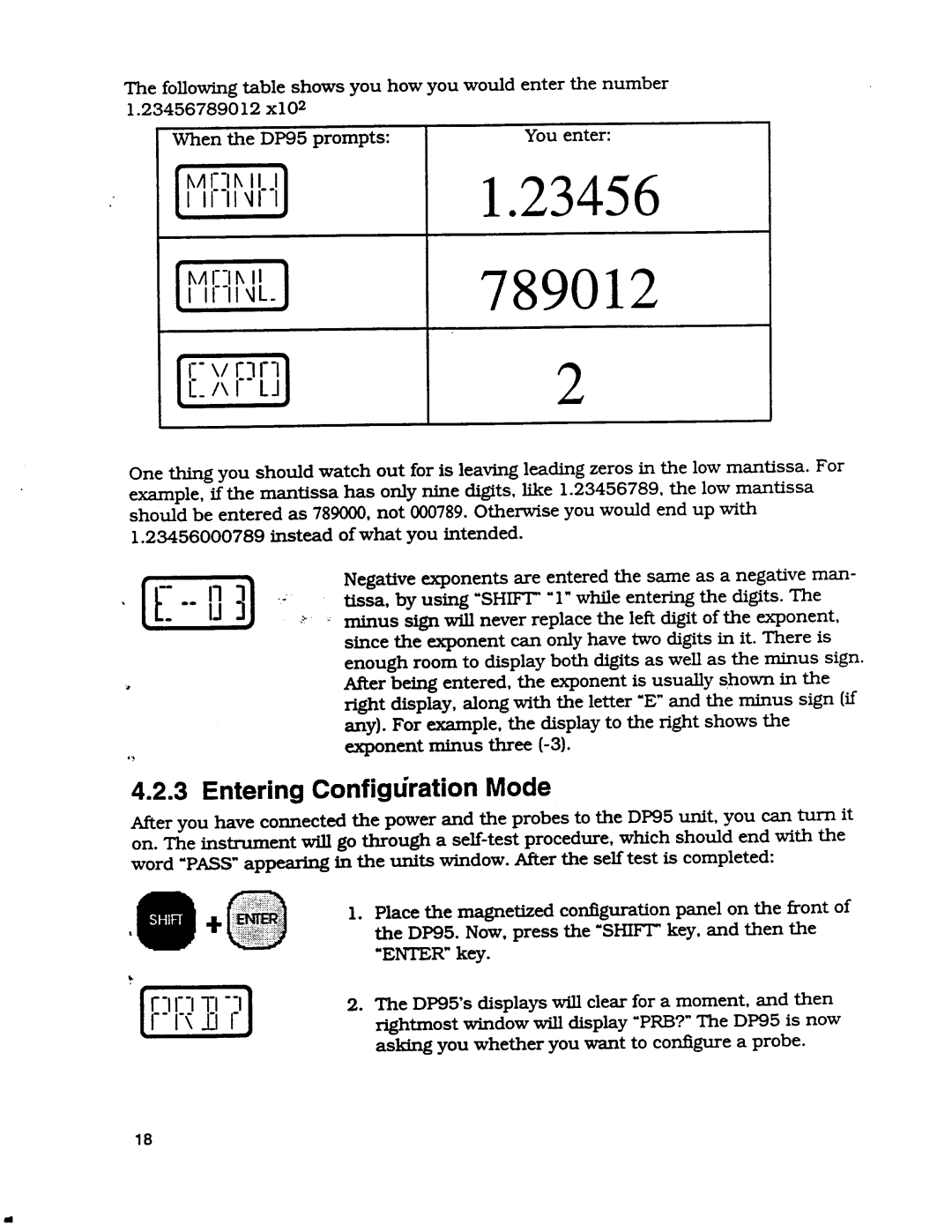 Omega Engineering DP95 manual 