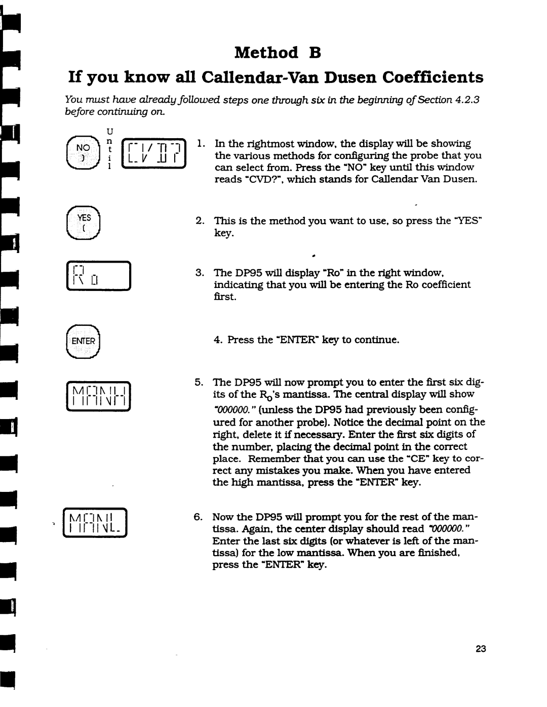 Omega Engineering DP95 manual 