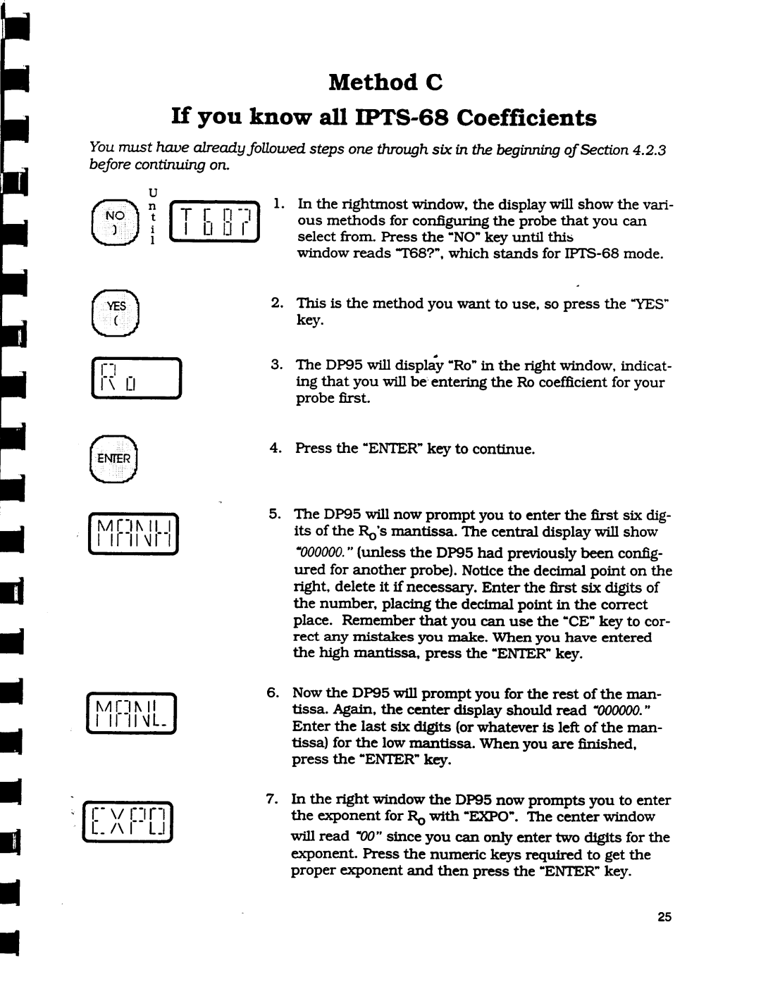 Omega Engineering DP95 manual 