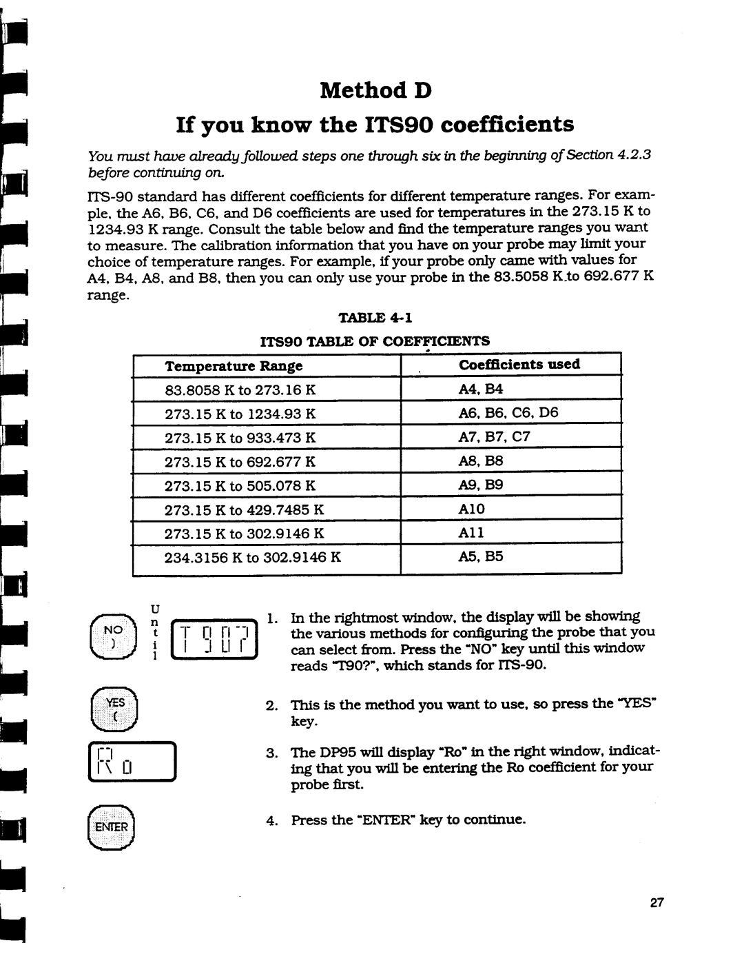 Omega Engineering DP95 manual 