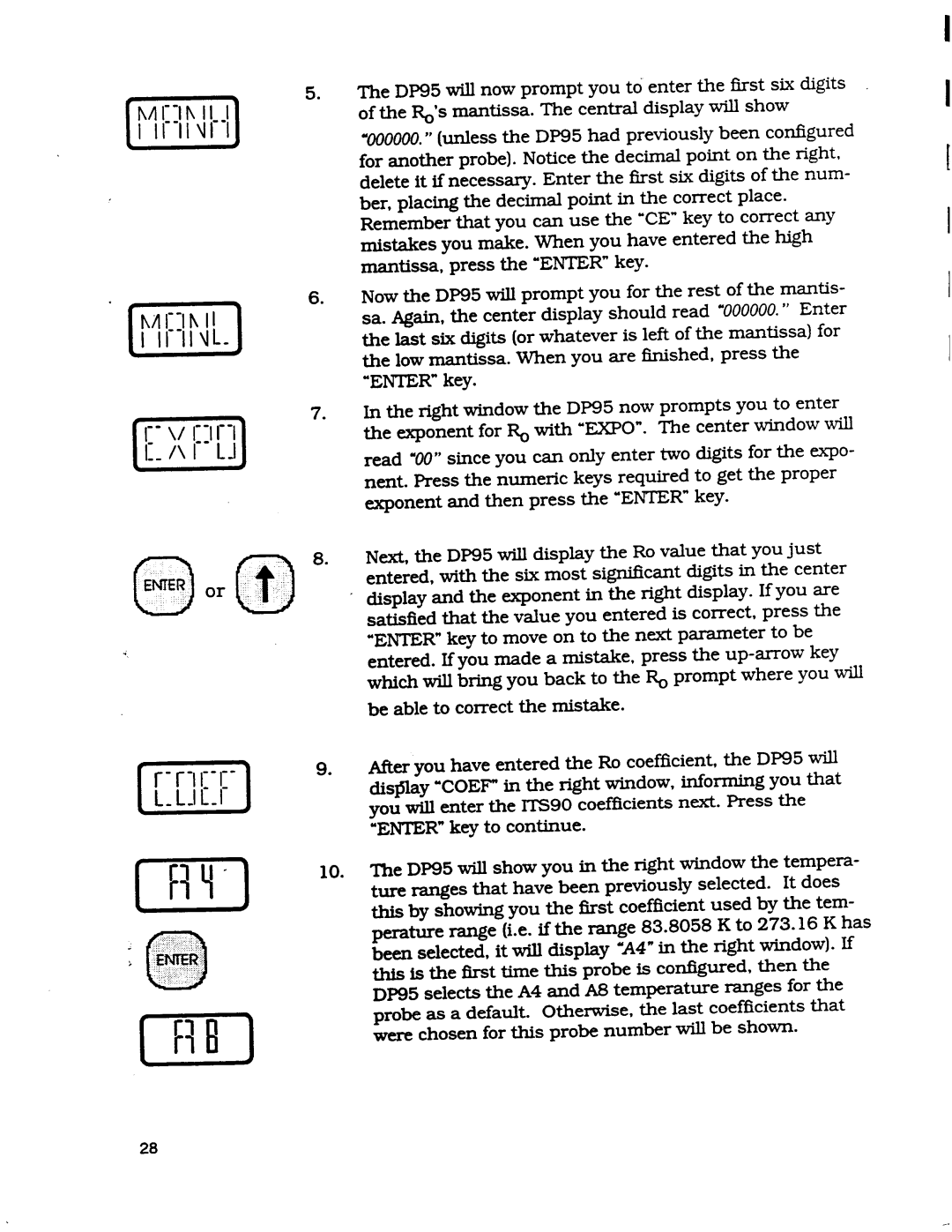 Omega Engineering DP95 manual 