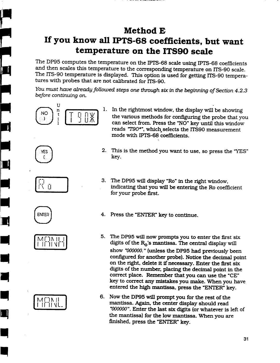 Omega Engineering DP95 manual 