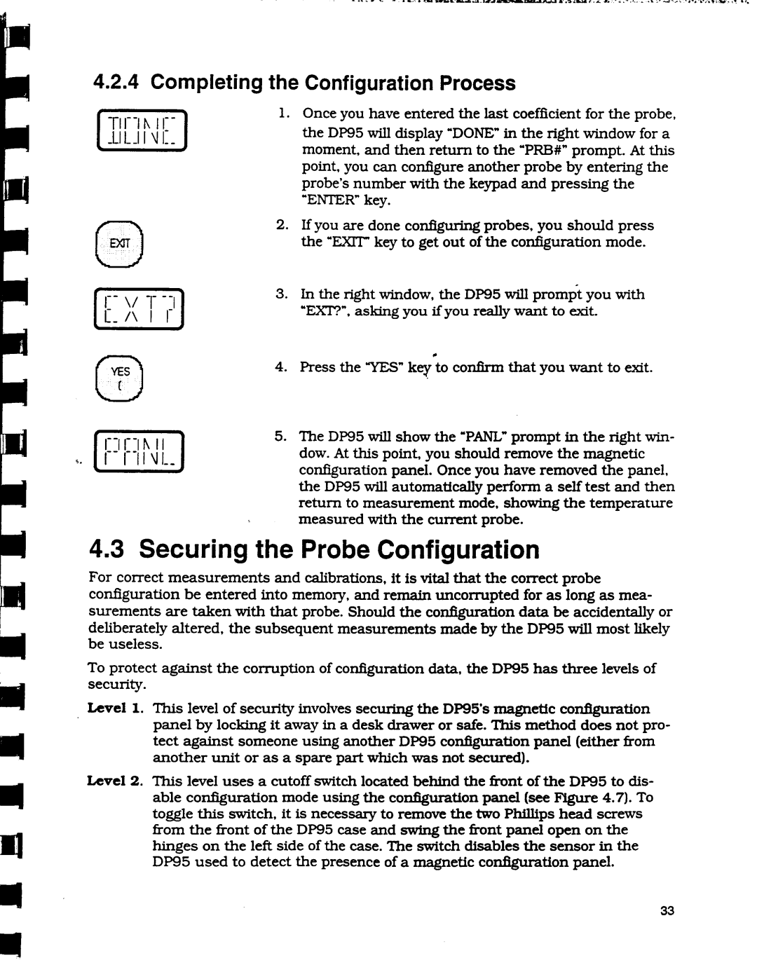 Omega Engineering DP95 manual 
