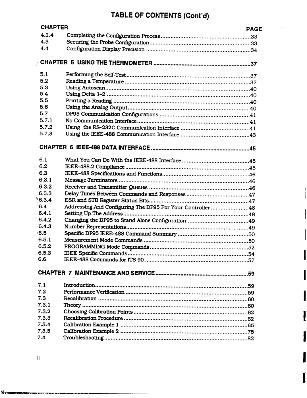 Omega Engineering DP95 manual 