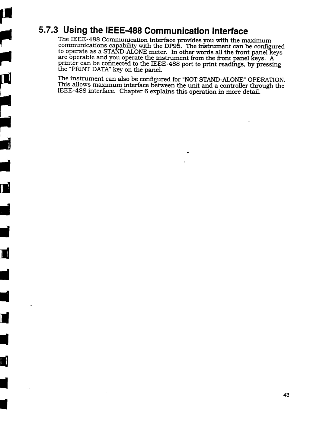 Omega Engineering DP95 manual 