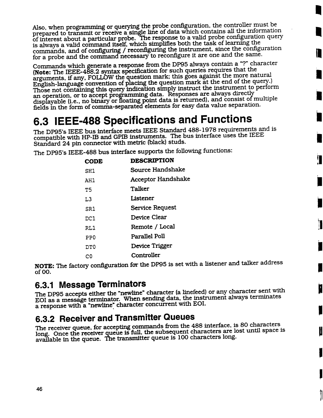 Omega Engineering DP95 manual 