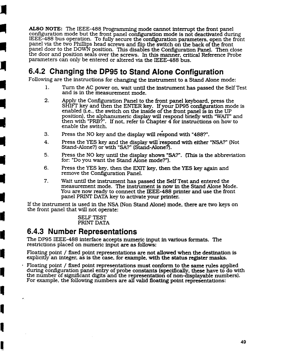 Omega Engineering DP95 manual 