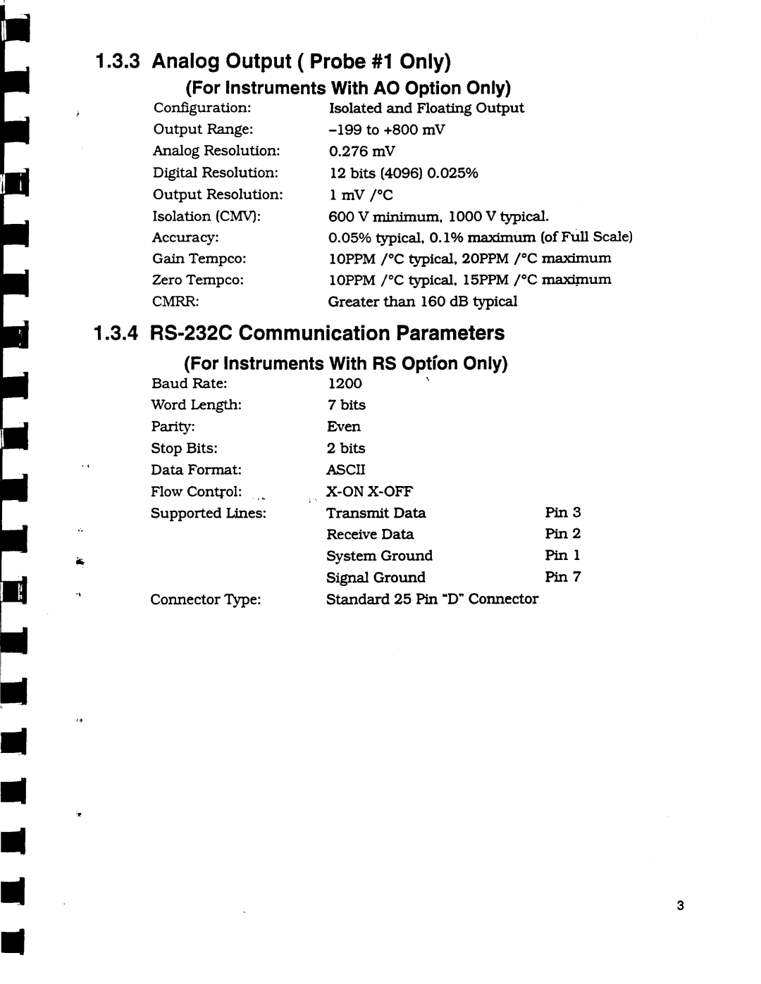 Omega Engineering DP95 manual 