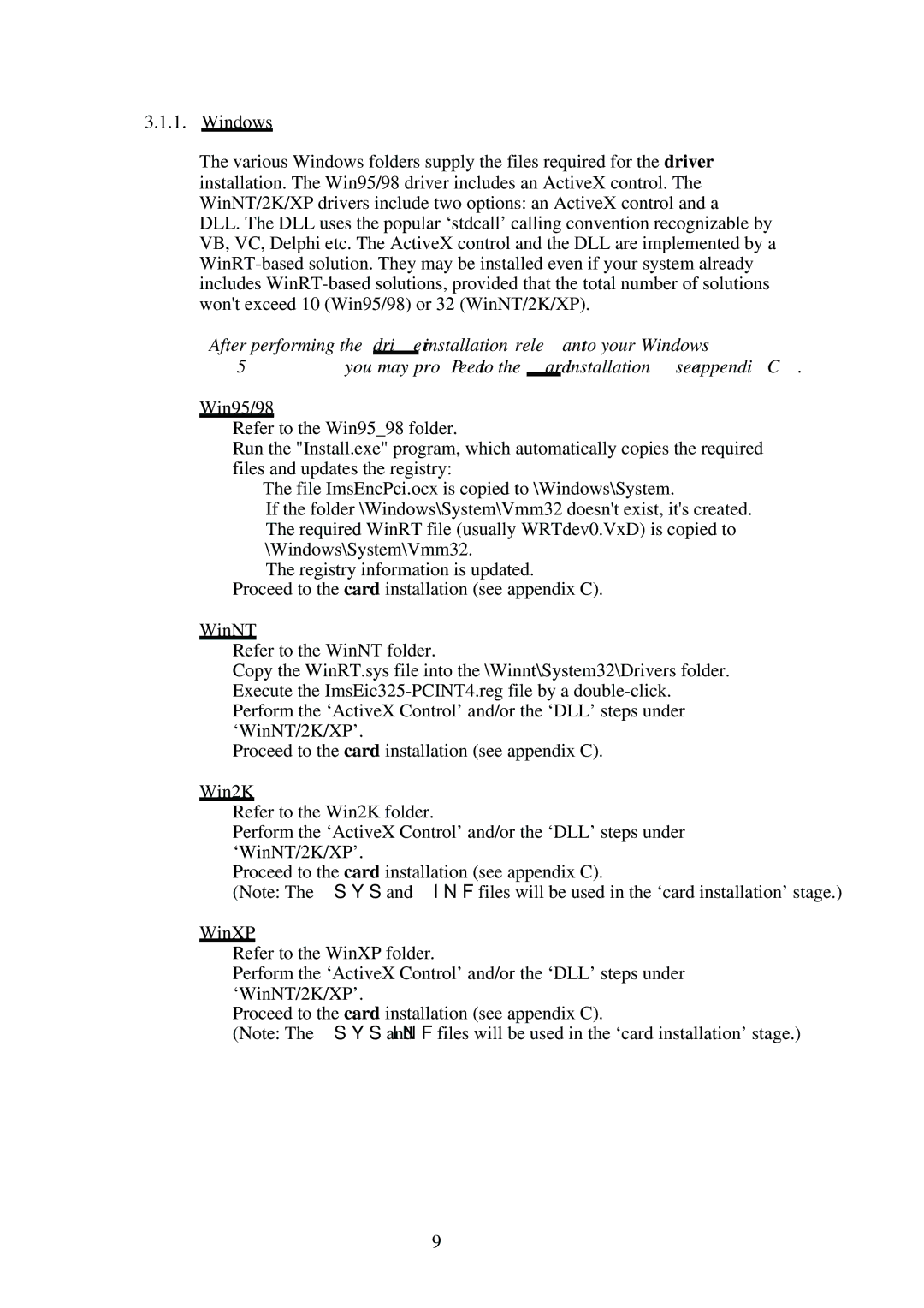 Omega Engineering EN-EIC-325-PCI manual 