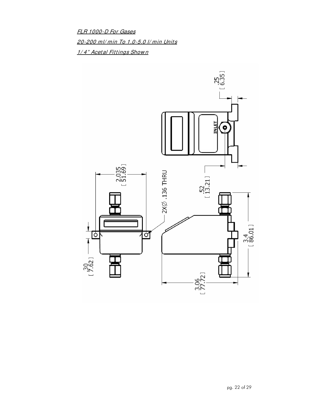 Omega Engineering FLR1000 manual 