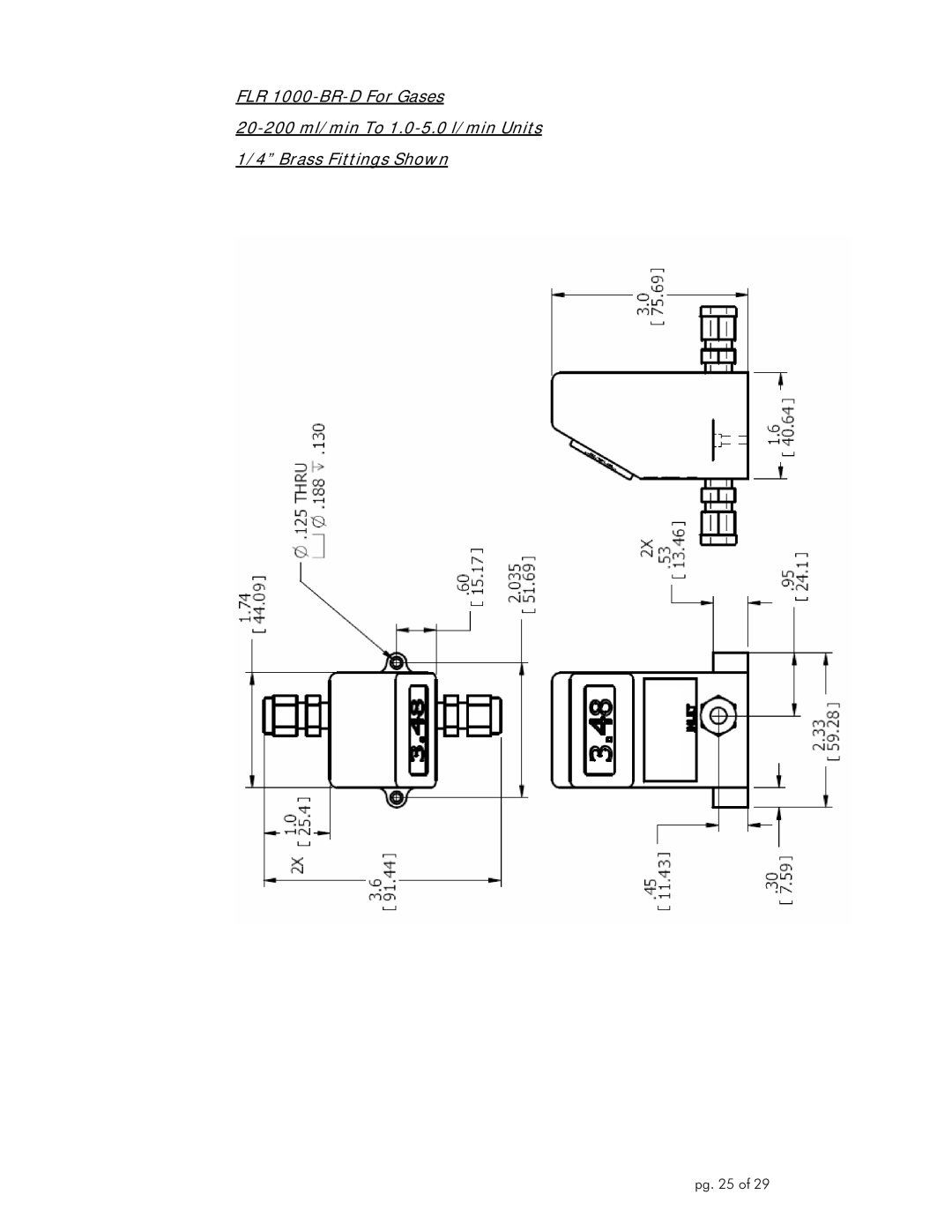 Omega Engineering FLR1000 manual 