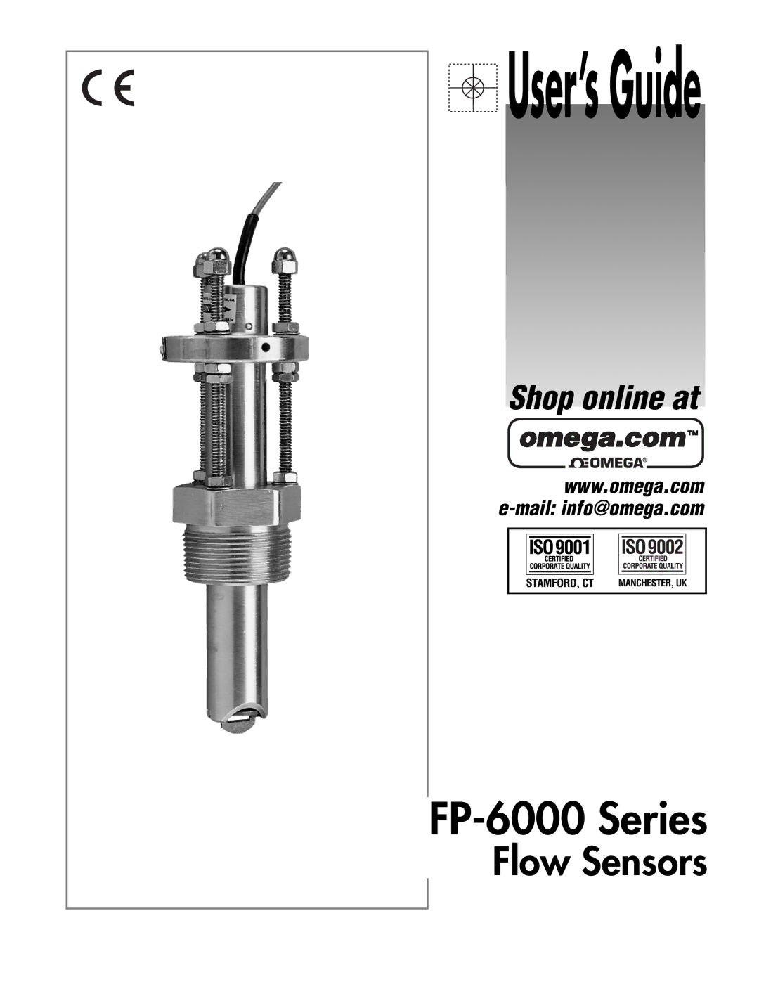 Omega Engineering FP-6000 manual User’s Guide 