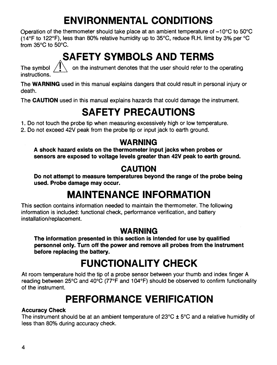 Omega Engineering HH-25 manual 