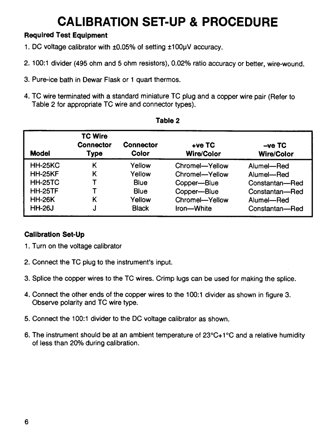 Omega Engineering HH-25 manual 