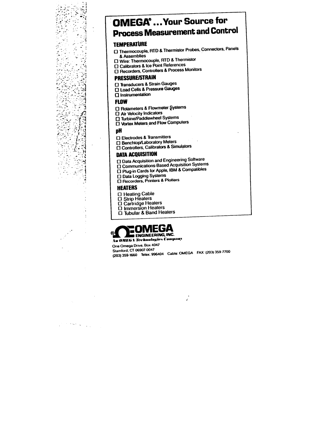 Omega Engineering HHM57 manual 