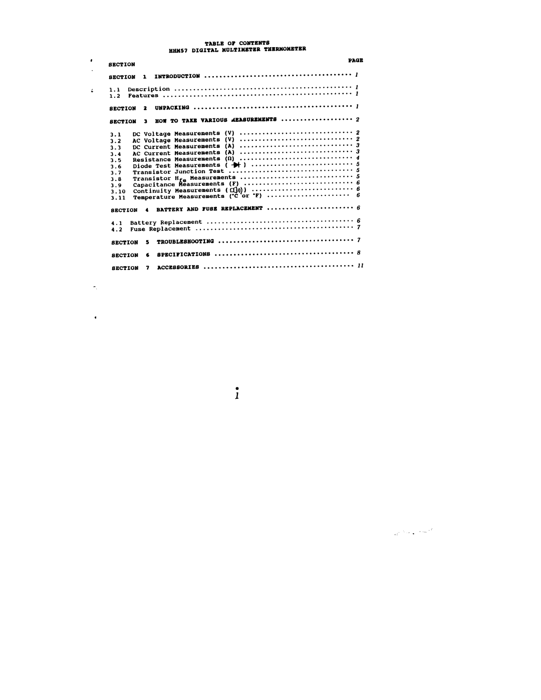 Omega Engineering HHM57 manual 