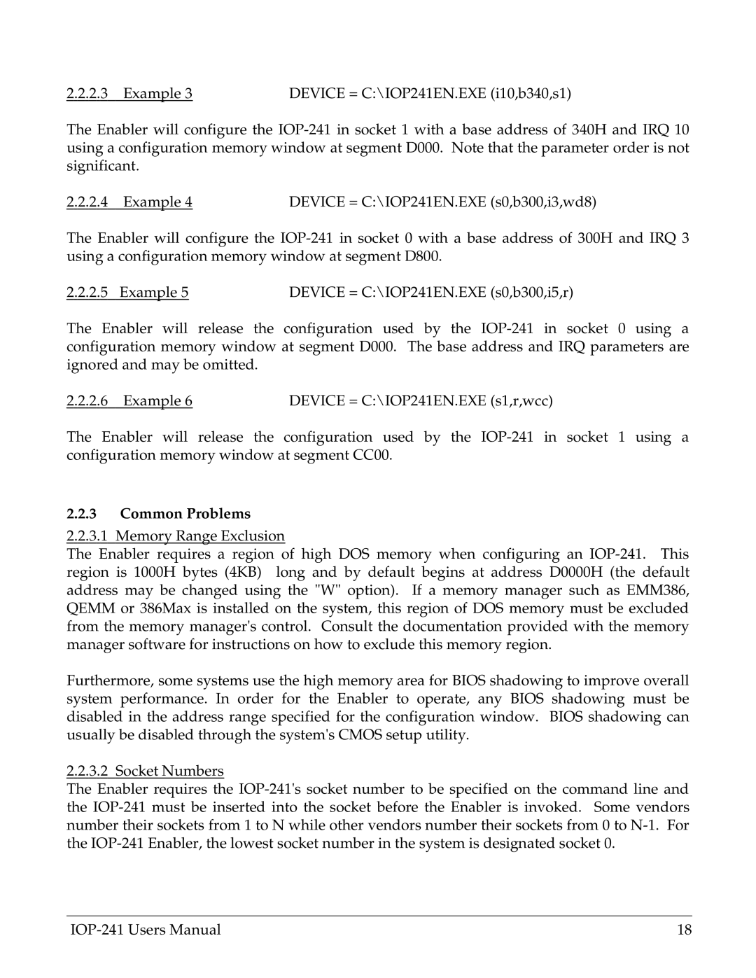 Omega Engineering IOP-241 user manual Common Problems 