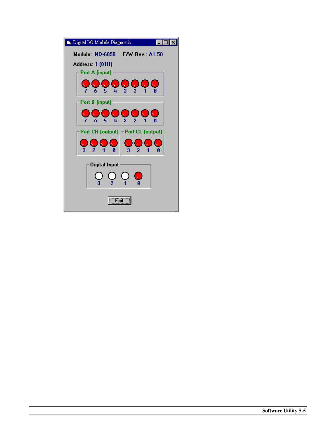 Omega Engineering OMR-6520, OMR-6510 manual Software Utility 