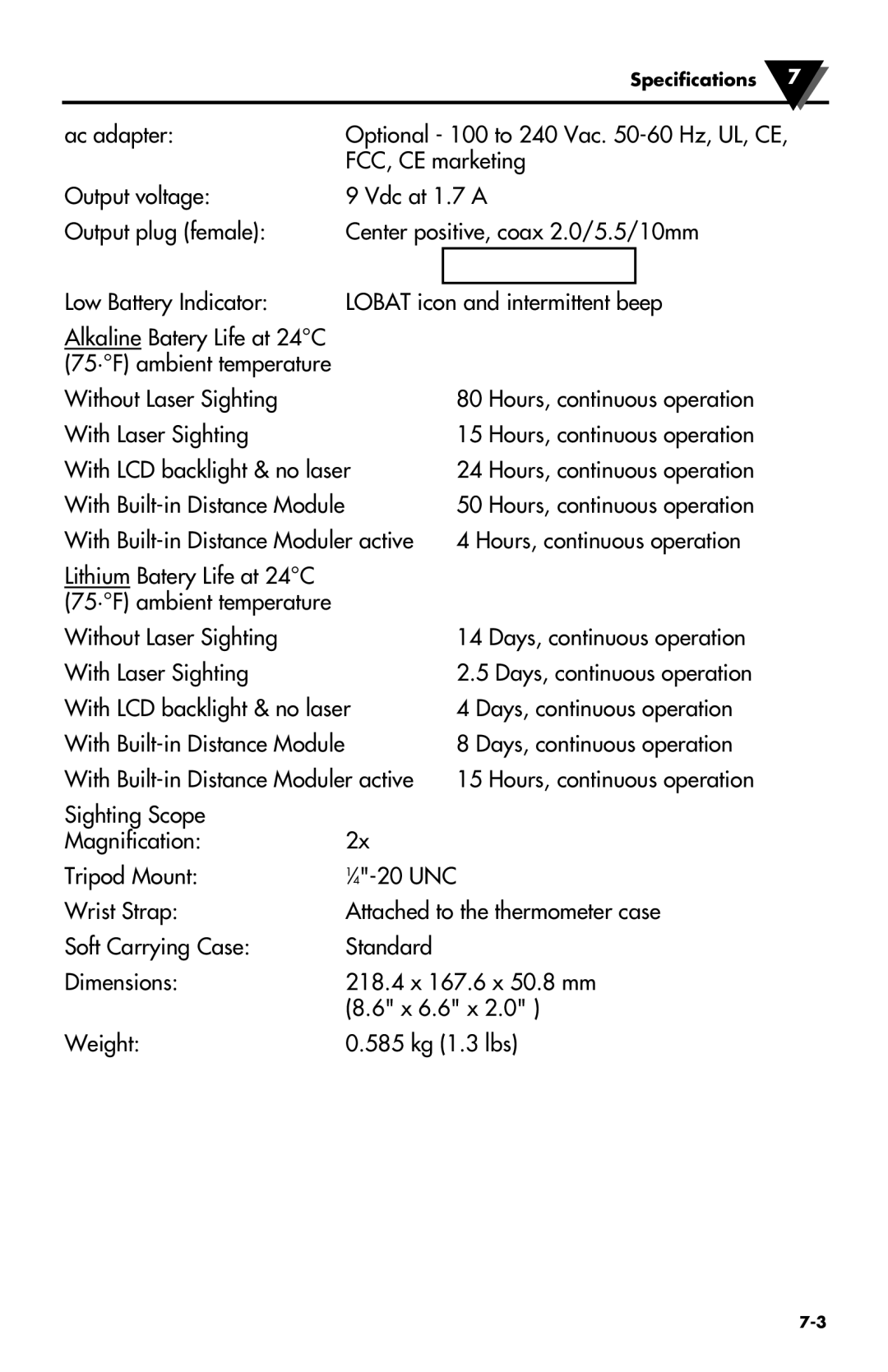 Omega Engineering OS533E manual With Built-in Distance Module 