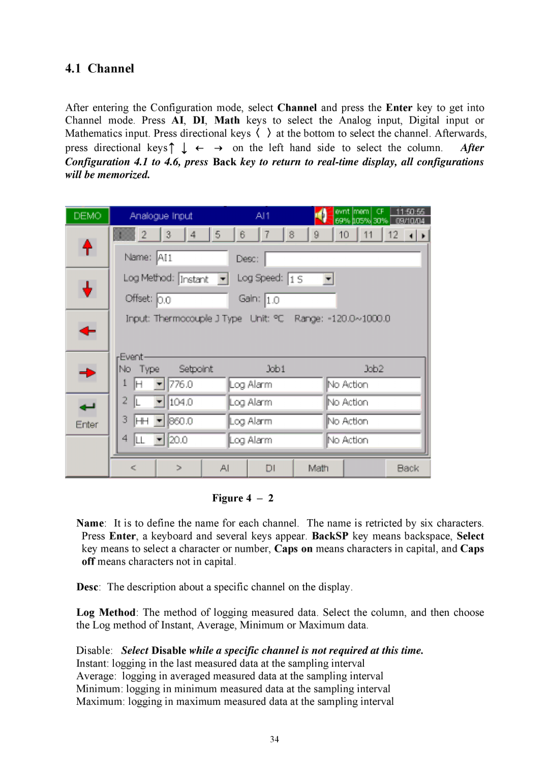 Omega Engineering RD8900 user manual Channel 