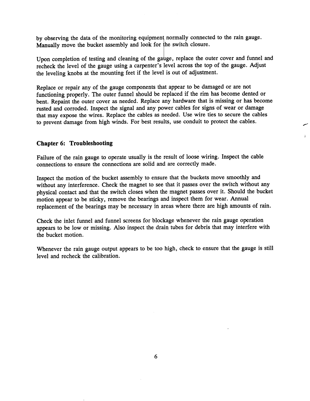 Omega Engineering RG-2500 manual Troubleshooting 