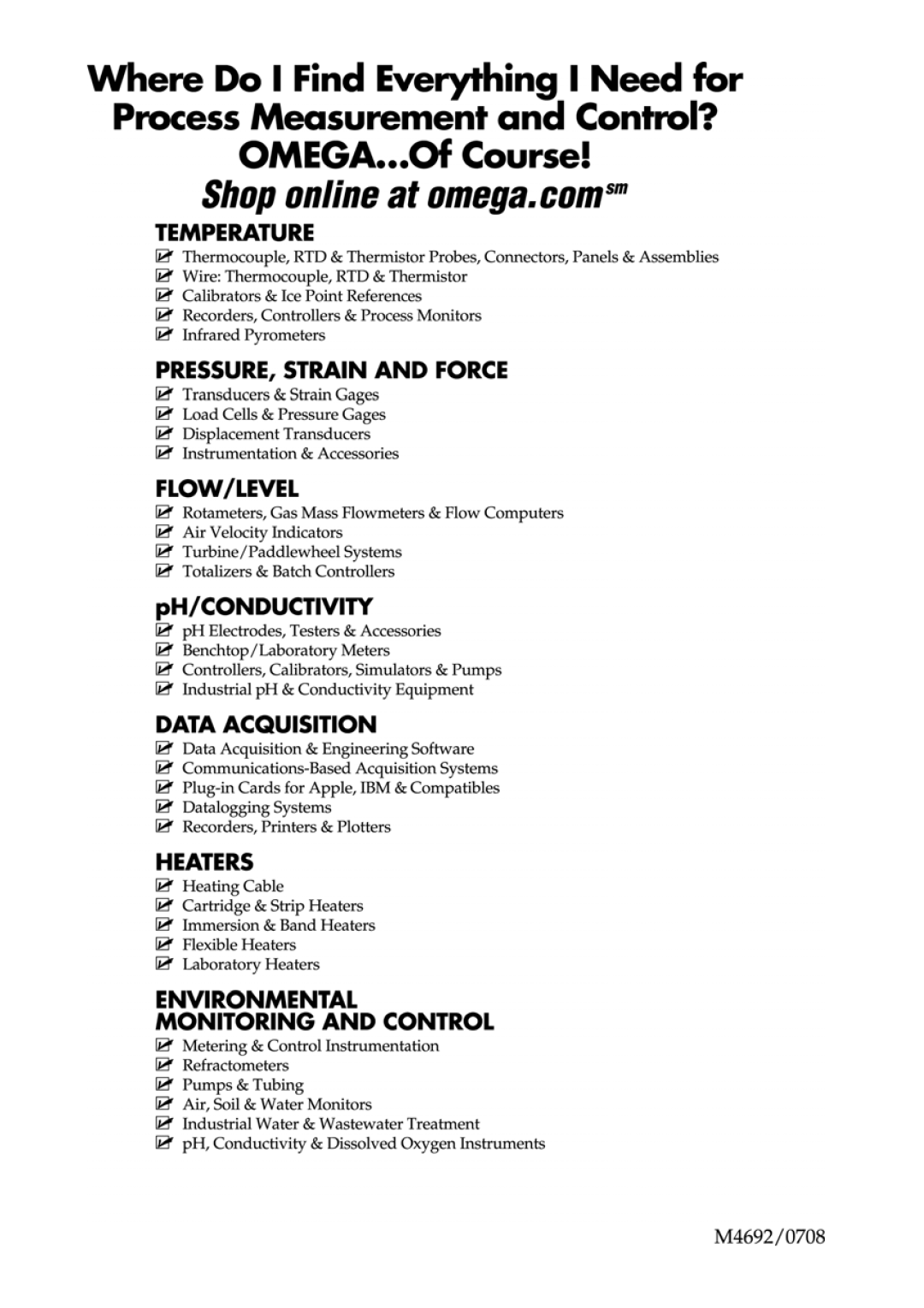 Omega Engineering RS232 manual 