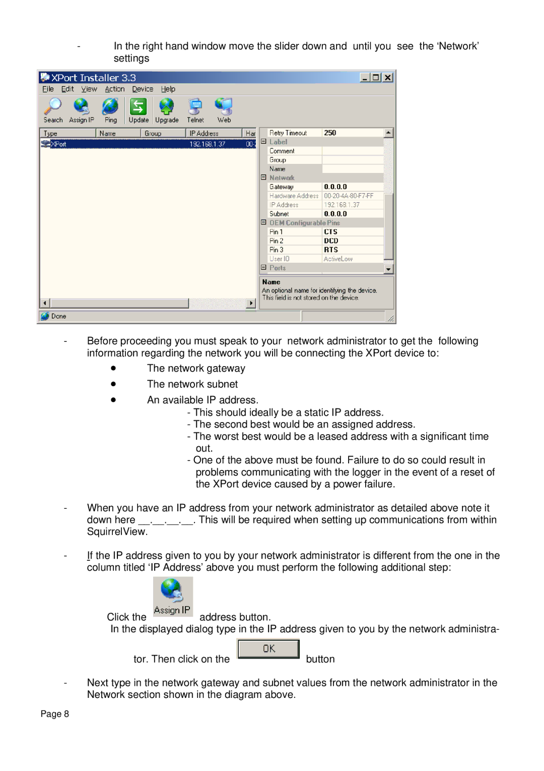 Omega Engineering RS232 manual 