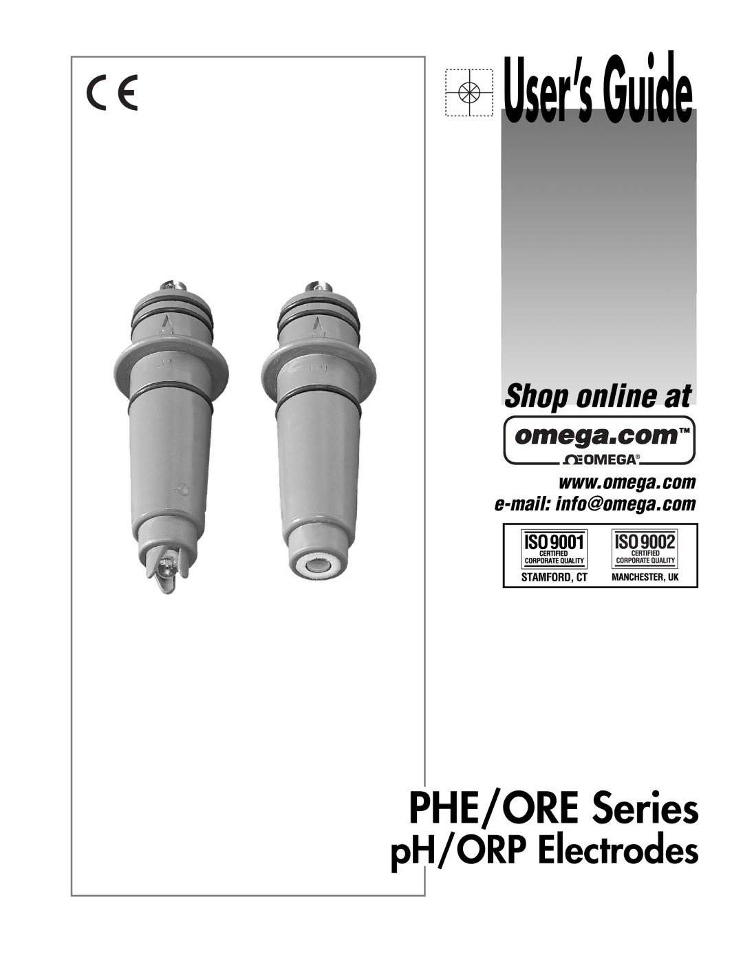 Omega PHE/ORE Series manual User’s Guide 