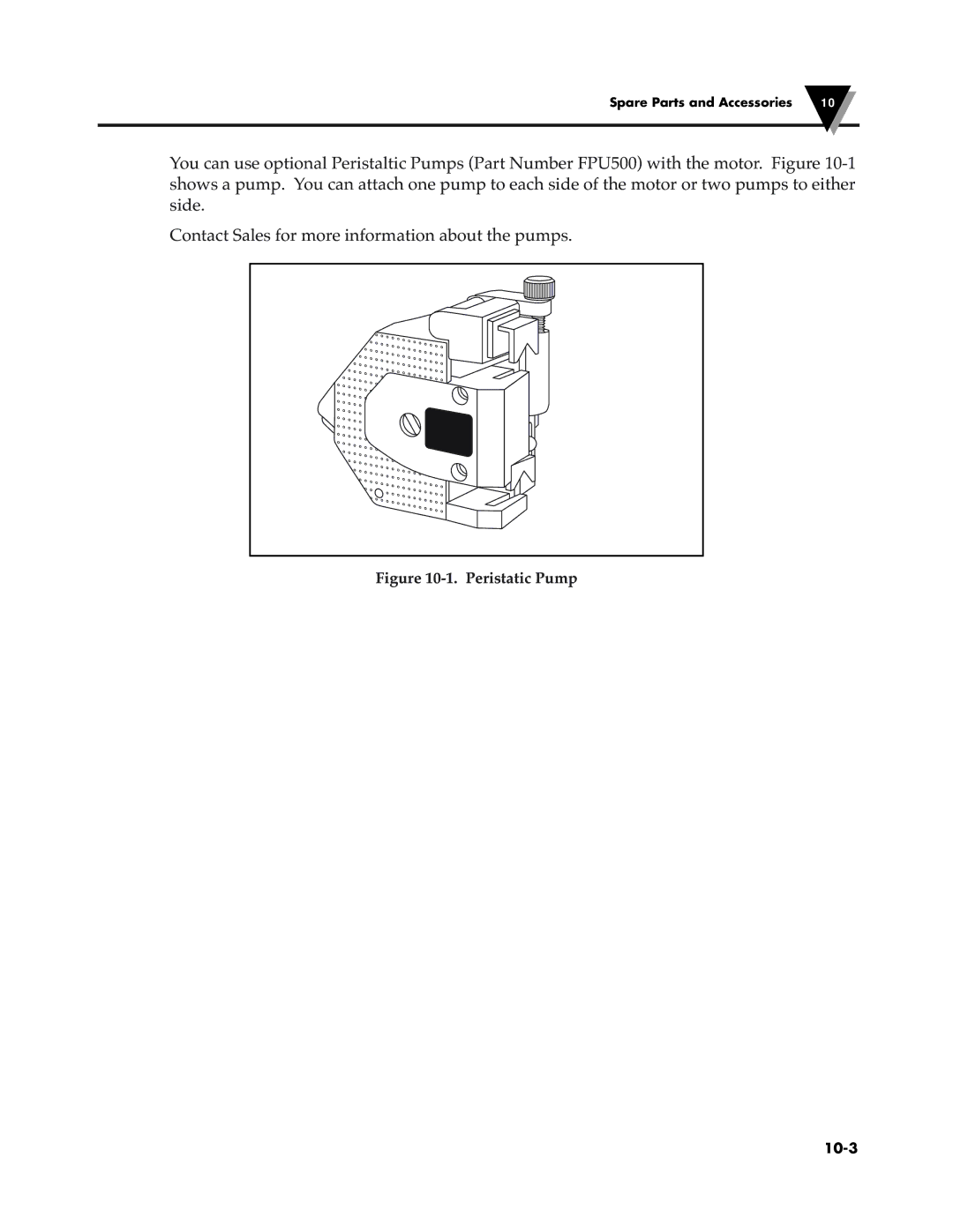 Omega Speaker Systems FPU5-MT-220, FPU5-MT-110 manual Peristatic Pump 