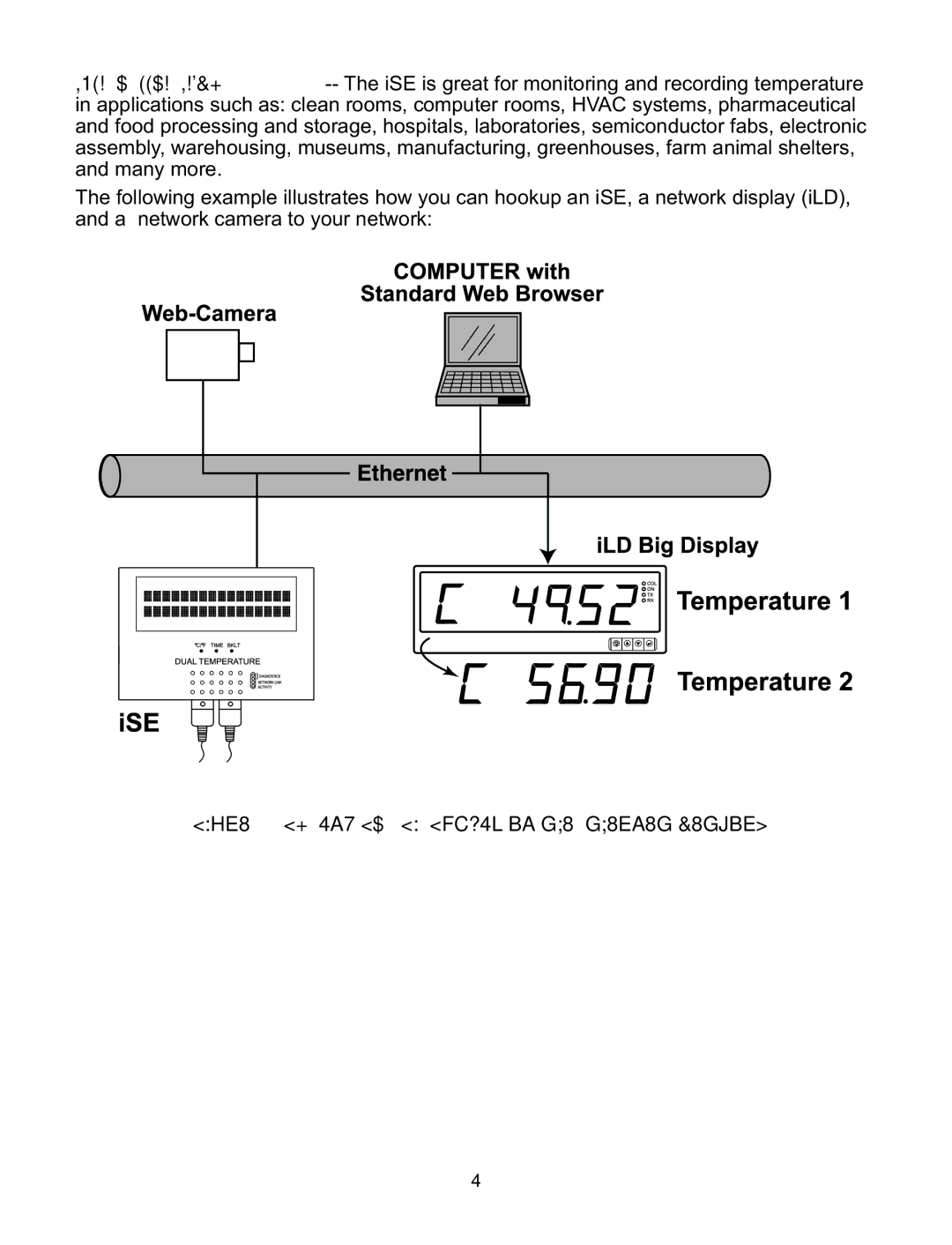 Omega Speaker Systems iSE-TC manual ISE and iLD Big Display on the Ethernet Network 