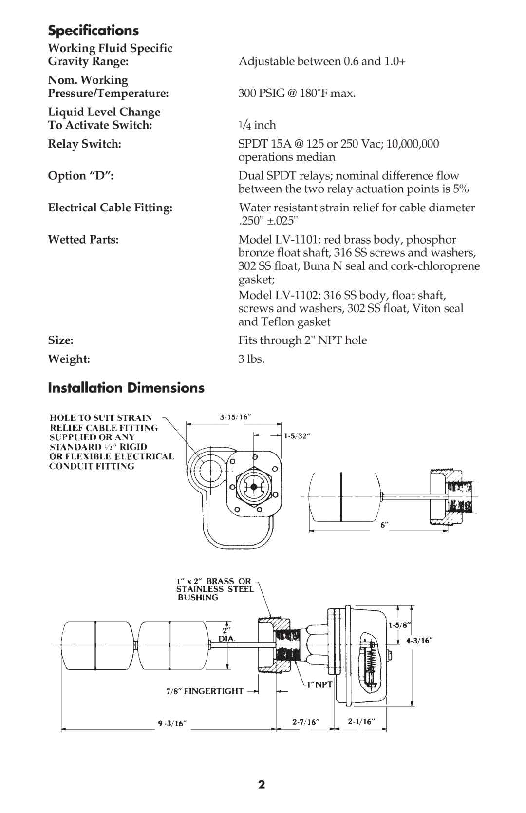 Omega Speaker Systems LV-1101, LV-1102 manual Specifications, Installation Dimensions 