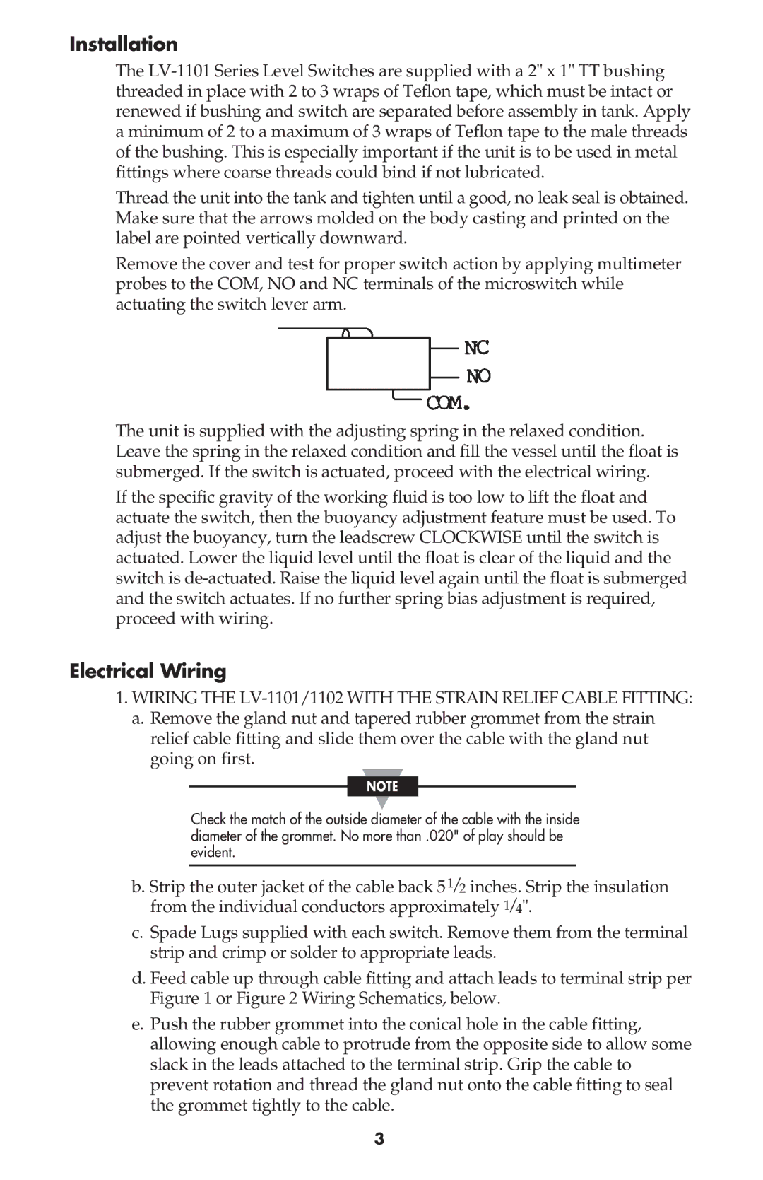 Omega Speaker Systems LV-1102, LV-1101 manual Installation, Electrical Wiring 