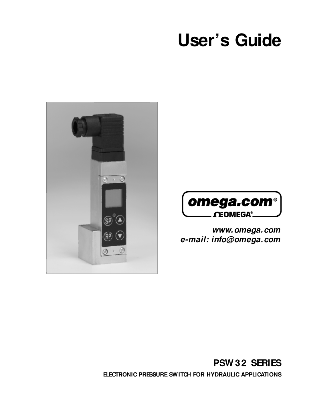 Omega Speaker Systems PSW32 manual User’s Guide 