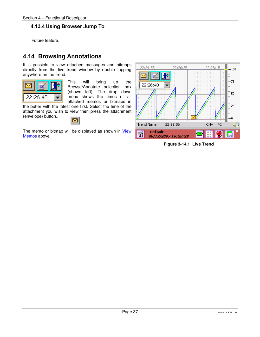 Omega Speaker Systems RD8300 manual Browsing Annotations, Using Browser Jump To 