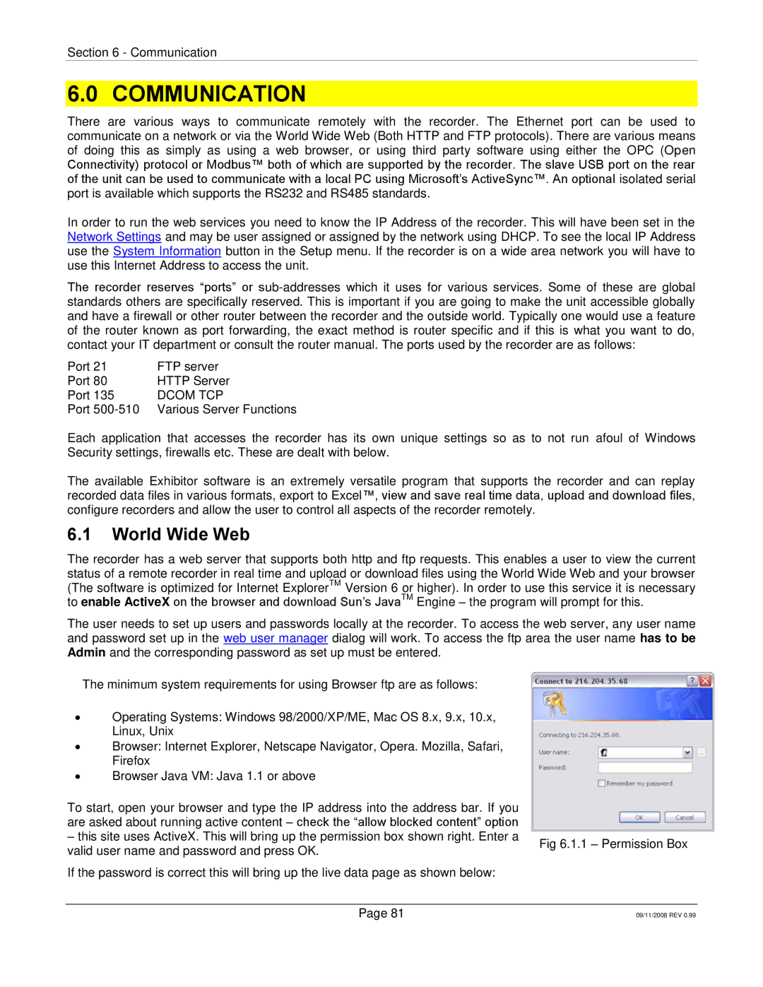 Omega Speaker Systems RD8300 manual Communication, World Wide Web 