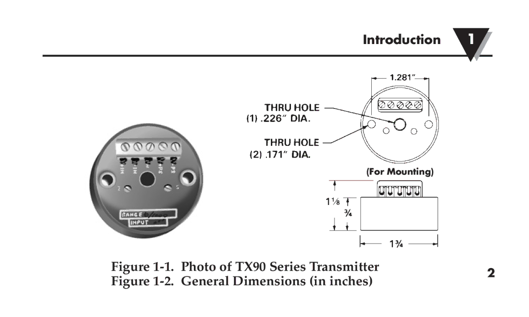 Omega TX91 manual Introduction 