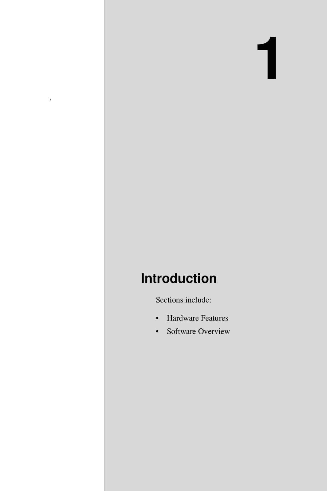 Omega USB-4750 manual Introduction, Sections include Hardware Features Software Overview 