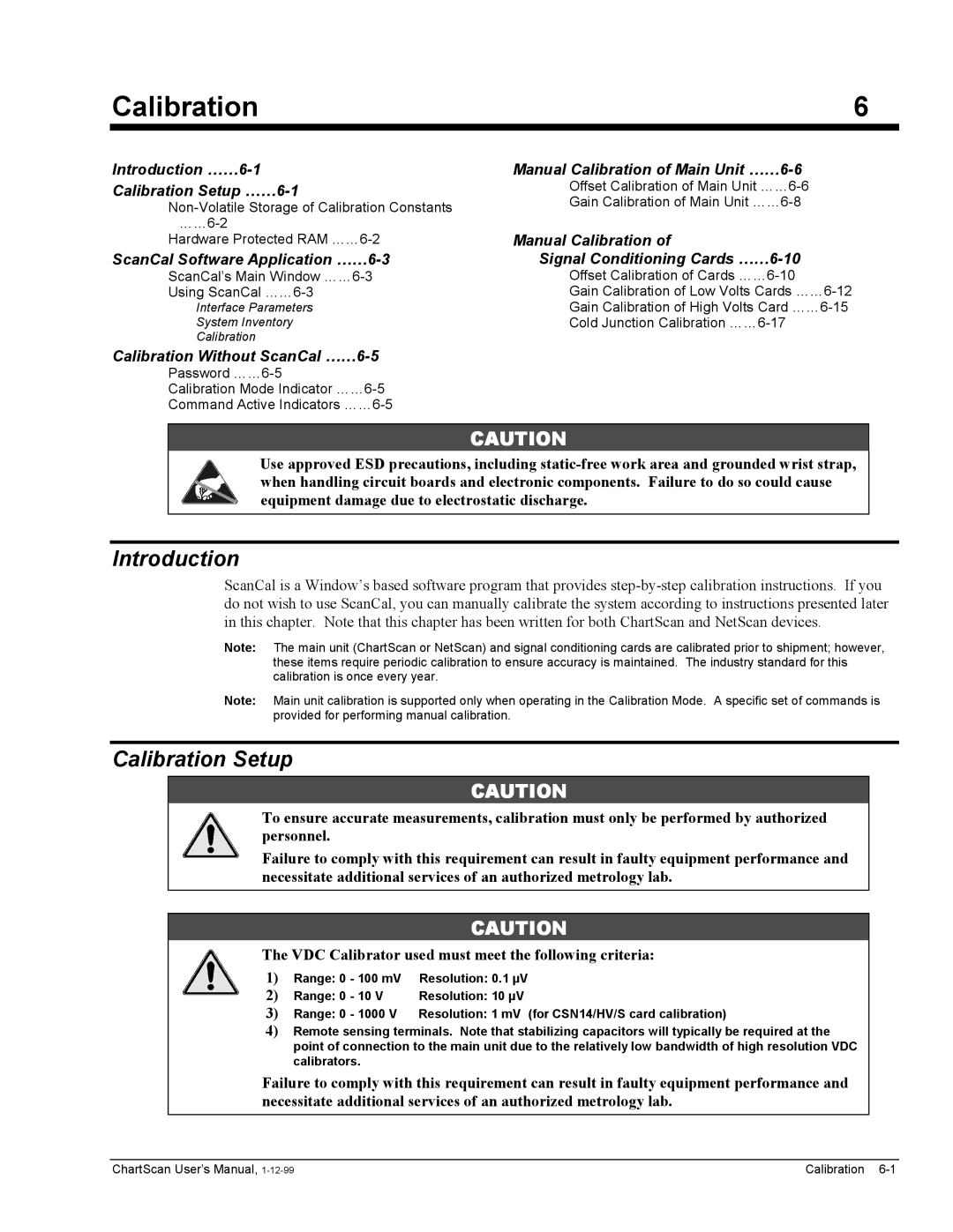 Omega Vehicle Security 1400 manual Calibration Setup, Range 100 mV 