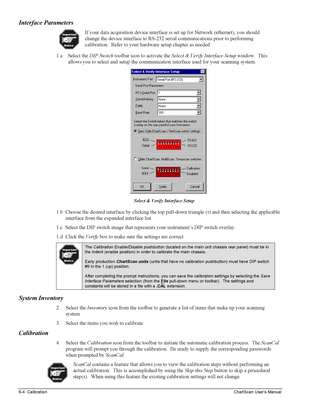 Omega Vehicle Security 1400 manual Interface Parameters, System Inventory 