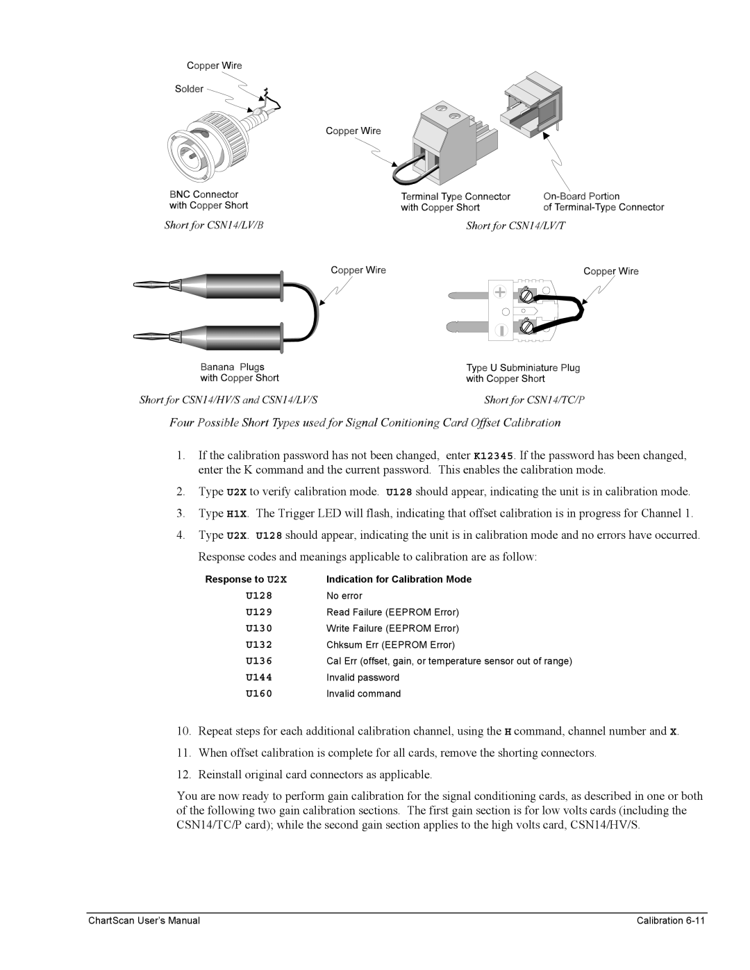 Omega Vehicle Security 1400 manual Cal Err offset, gain, or temperature sensor out of range 