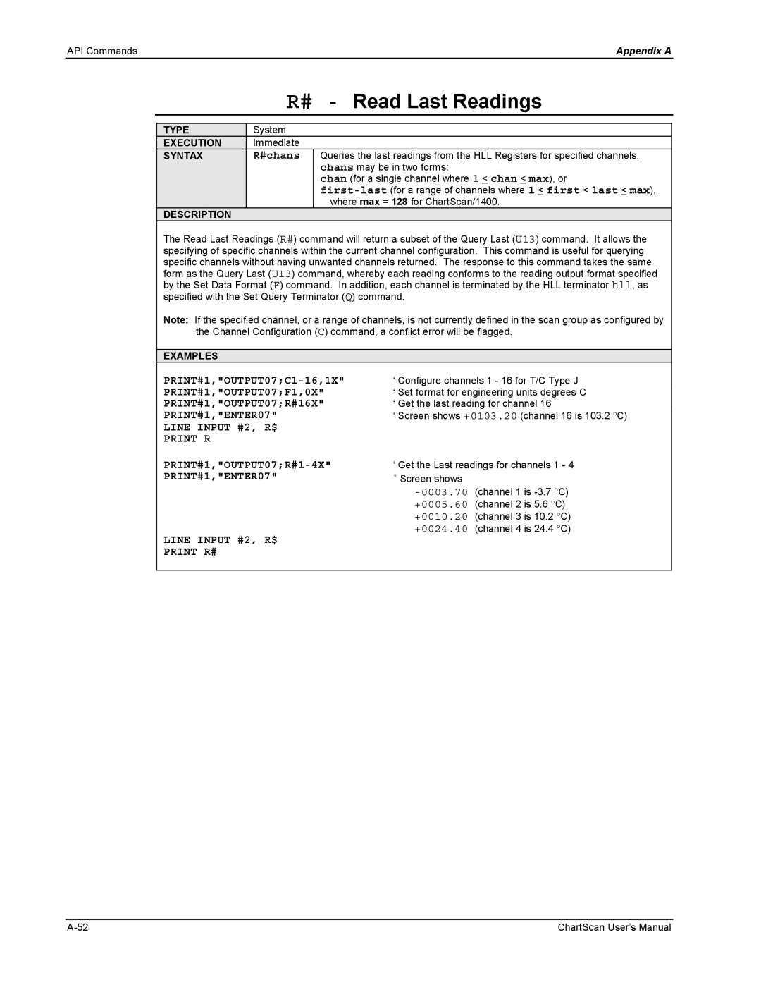 Omega Vehicle Security 1400 # Read Last Readings, PRINT#1,OUTPUT07F1,0X, PRINT#1,OUTPUT07R#16X, Line Input #2, R$ Print R 