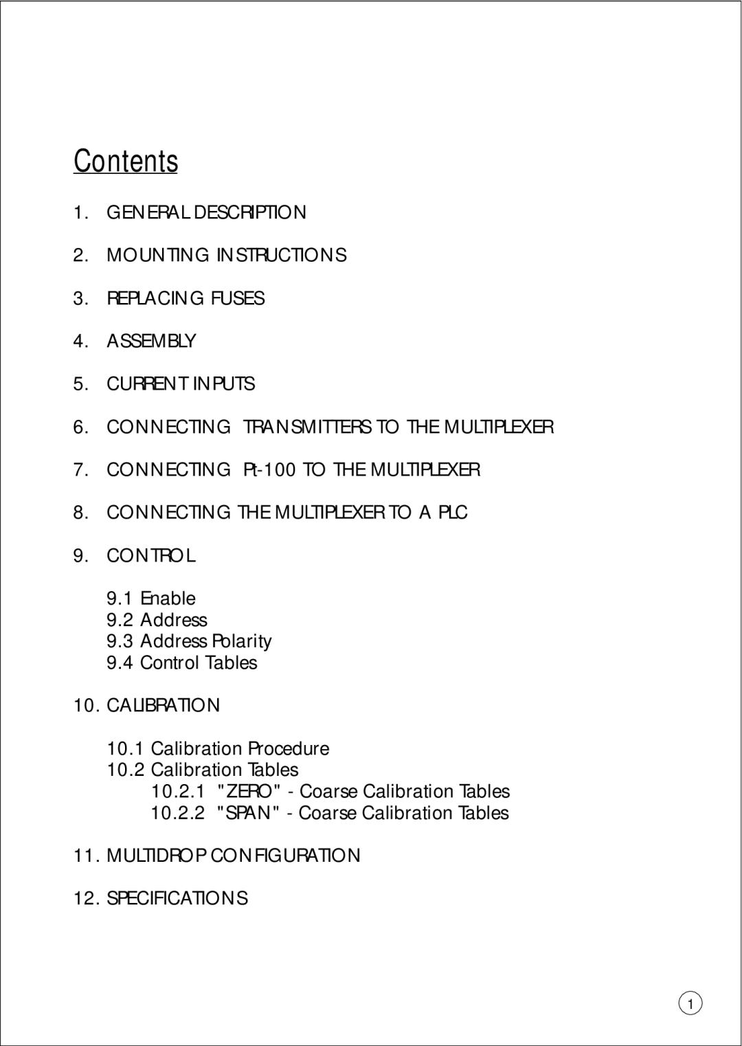 Omega Vehicle Security DRA-RTM-8 manual Contents 