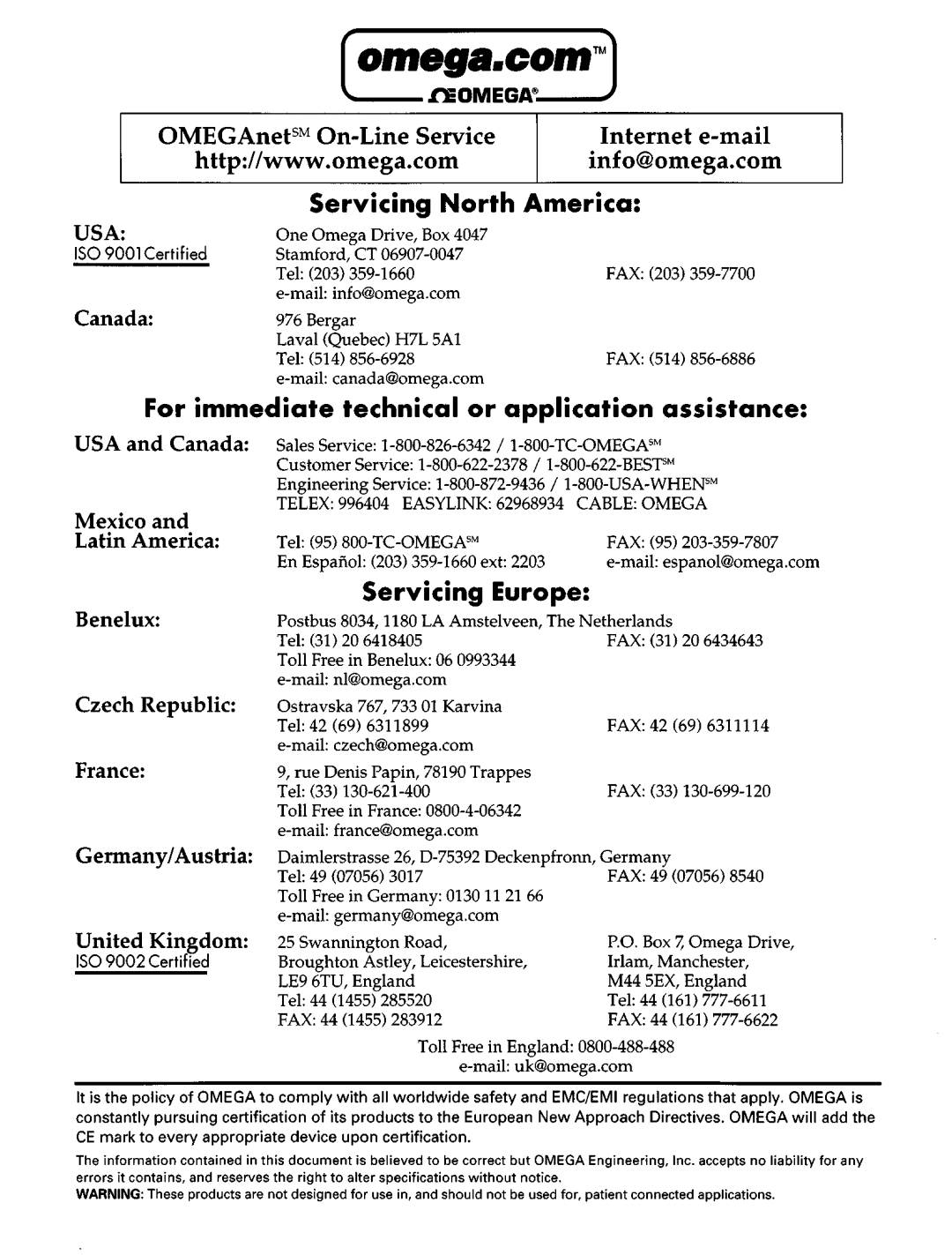 Omega Vehicle Security HH-21 manual 