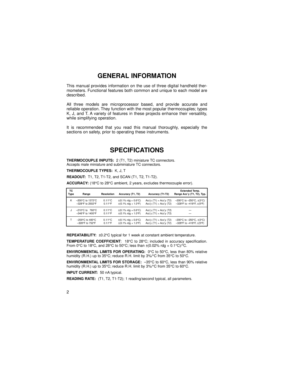 Omega Vehicle Security HH-21 manual General Information, Specifications 