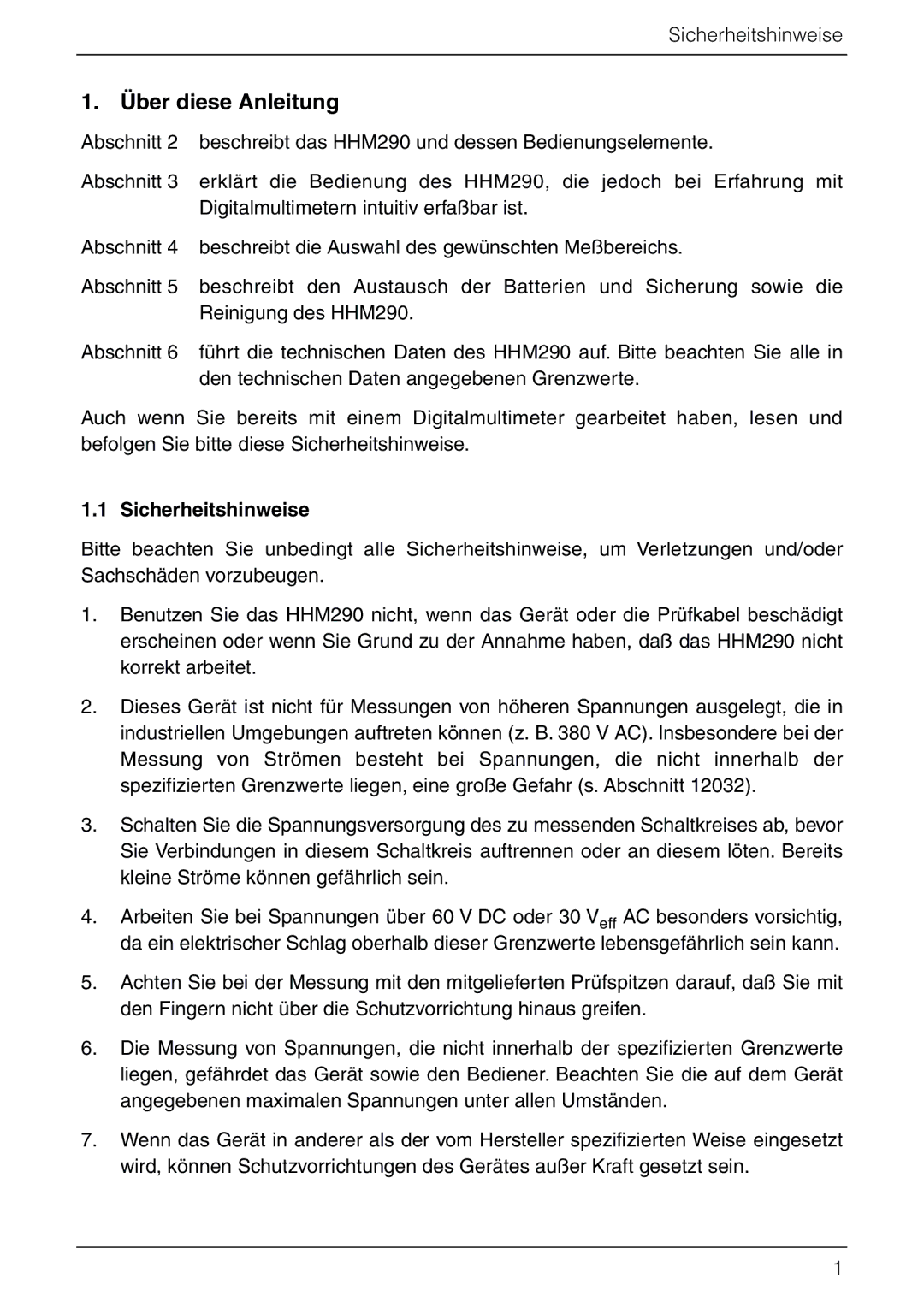 Omega Vehicle Security HHM290 manual Über diese Anleitung, Sicherheitshinweise 